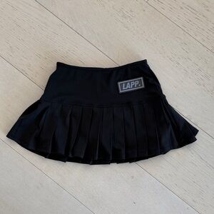 Black Pleated Women's Skirt